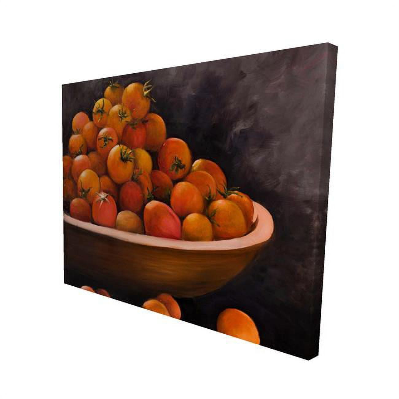 16 x 20 in. Bowl of Cherry Tomatoes-Print on Canvas