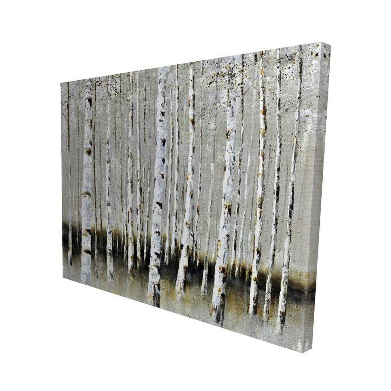 16 x 20 in. Winter Forest Landscape-Print on Canvas