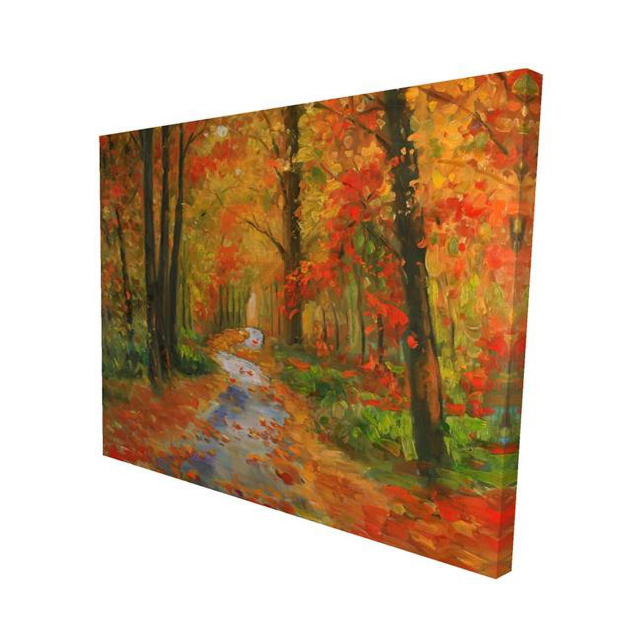 16 x 20 in. Autumn Trail-Print on Canvas