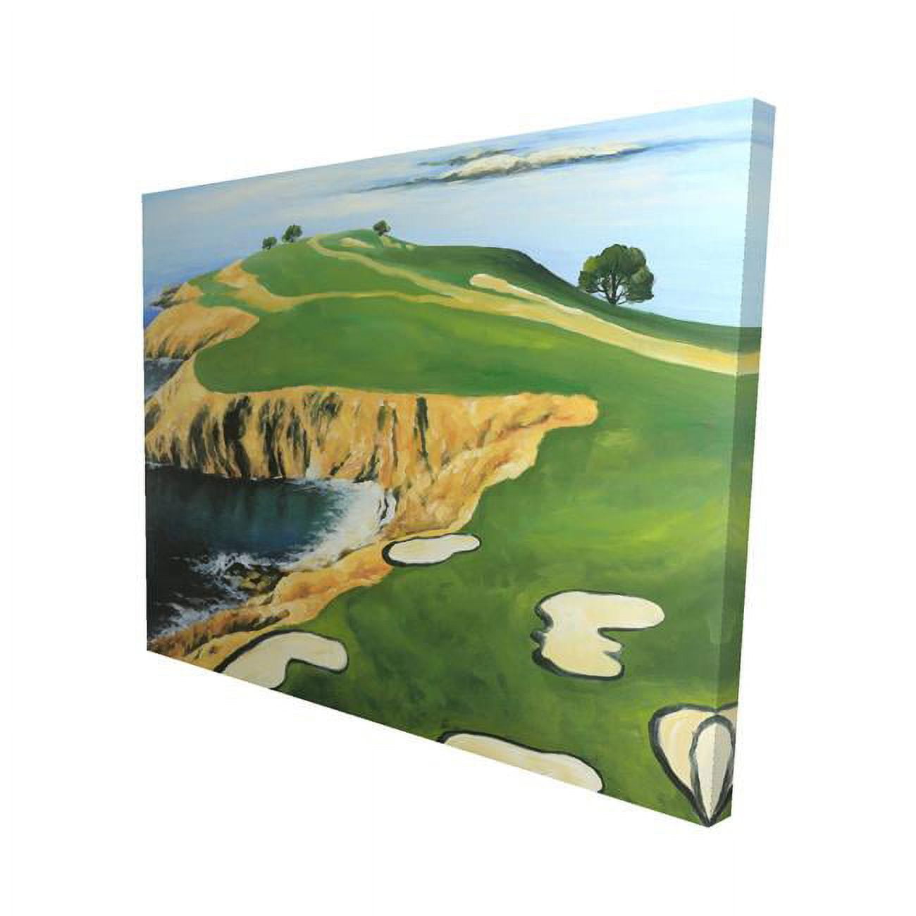 16 x 20 in. Pebble Beach Golf Links-Print on Canvas