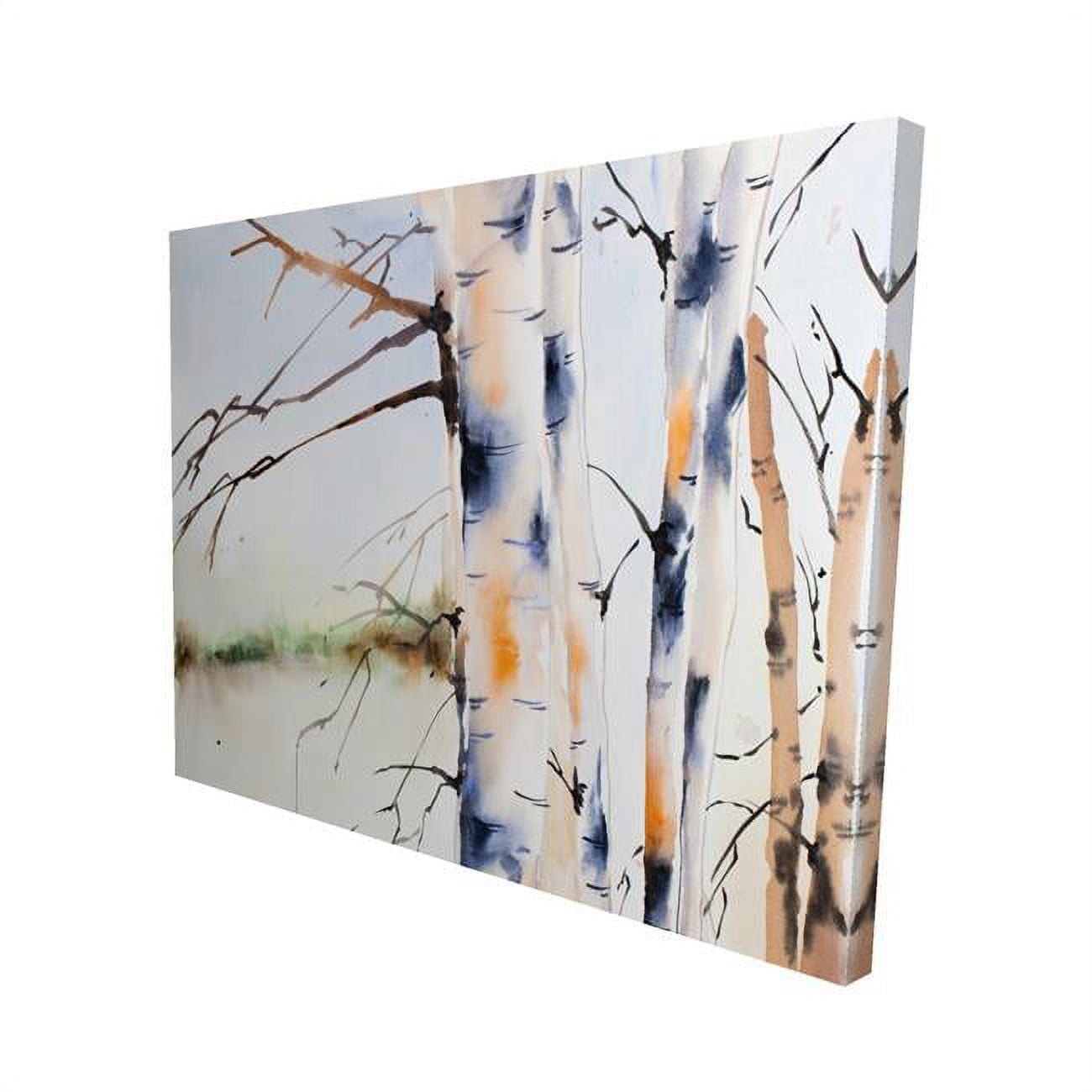 16 x 20 in. Birchs Trunks-Print on Canvas