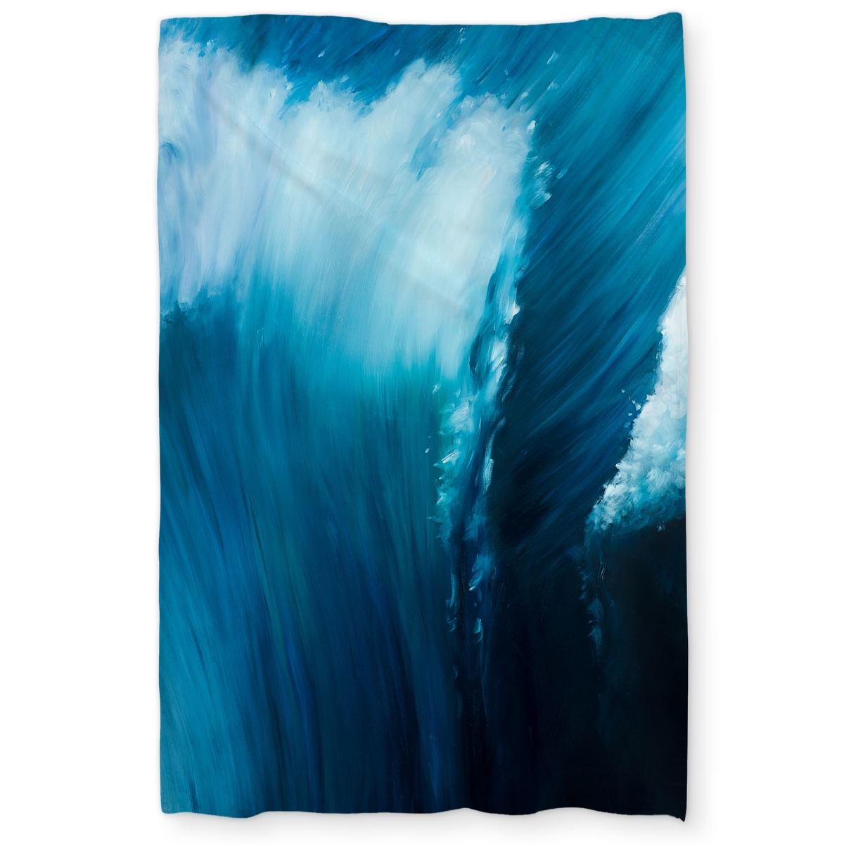 C1DCTXLWCOCSDA Unleashed Sea - Contemporary Twin Size Extra Long Duvet Cover for Home Decor