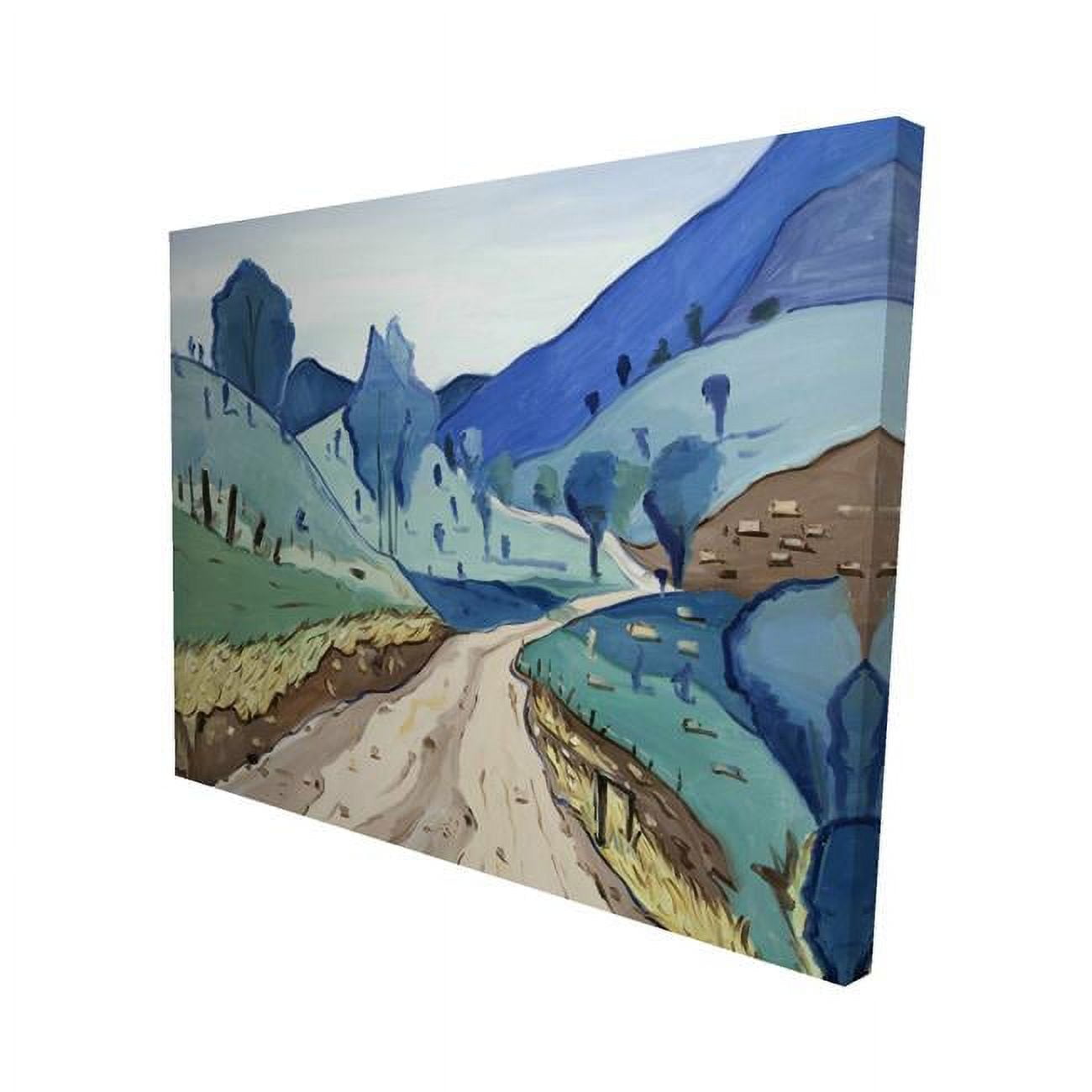 16 x 20 in. Tuscany Trail-Print on Canvas
