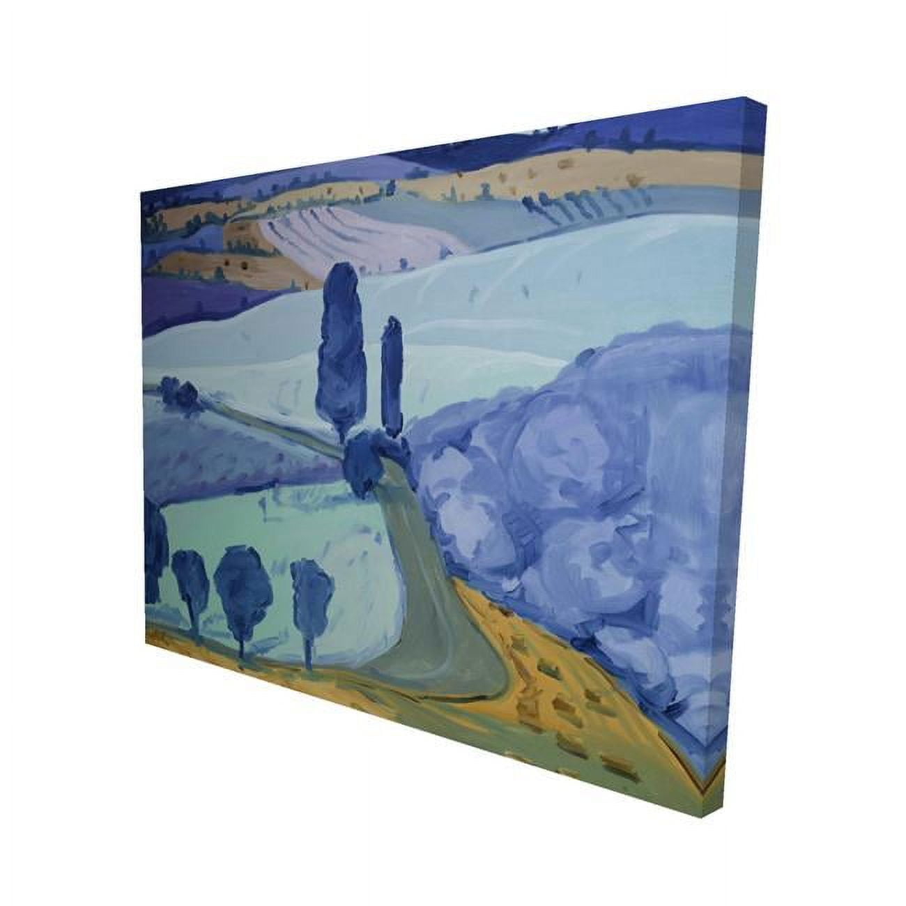 16 x 20 in. Tuscany Field-Print on Canvas