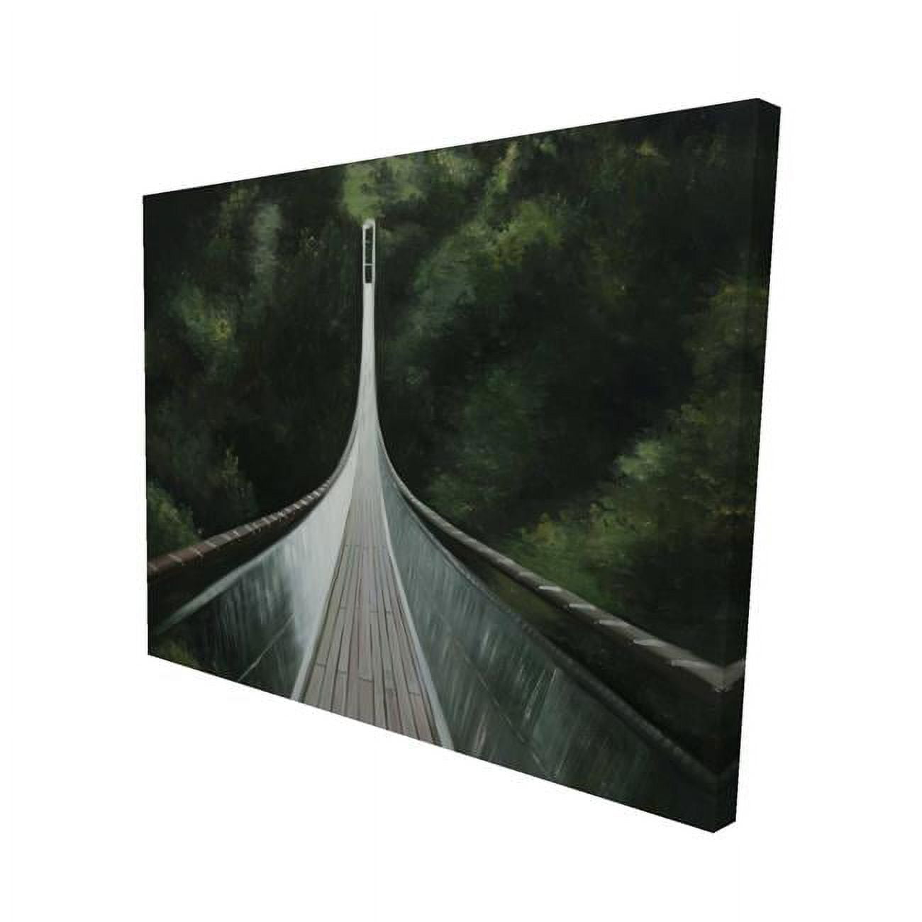16 x 20 in. Steep Bridge-Print on Canvas