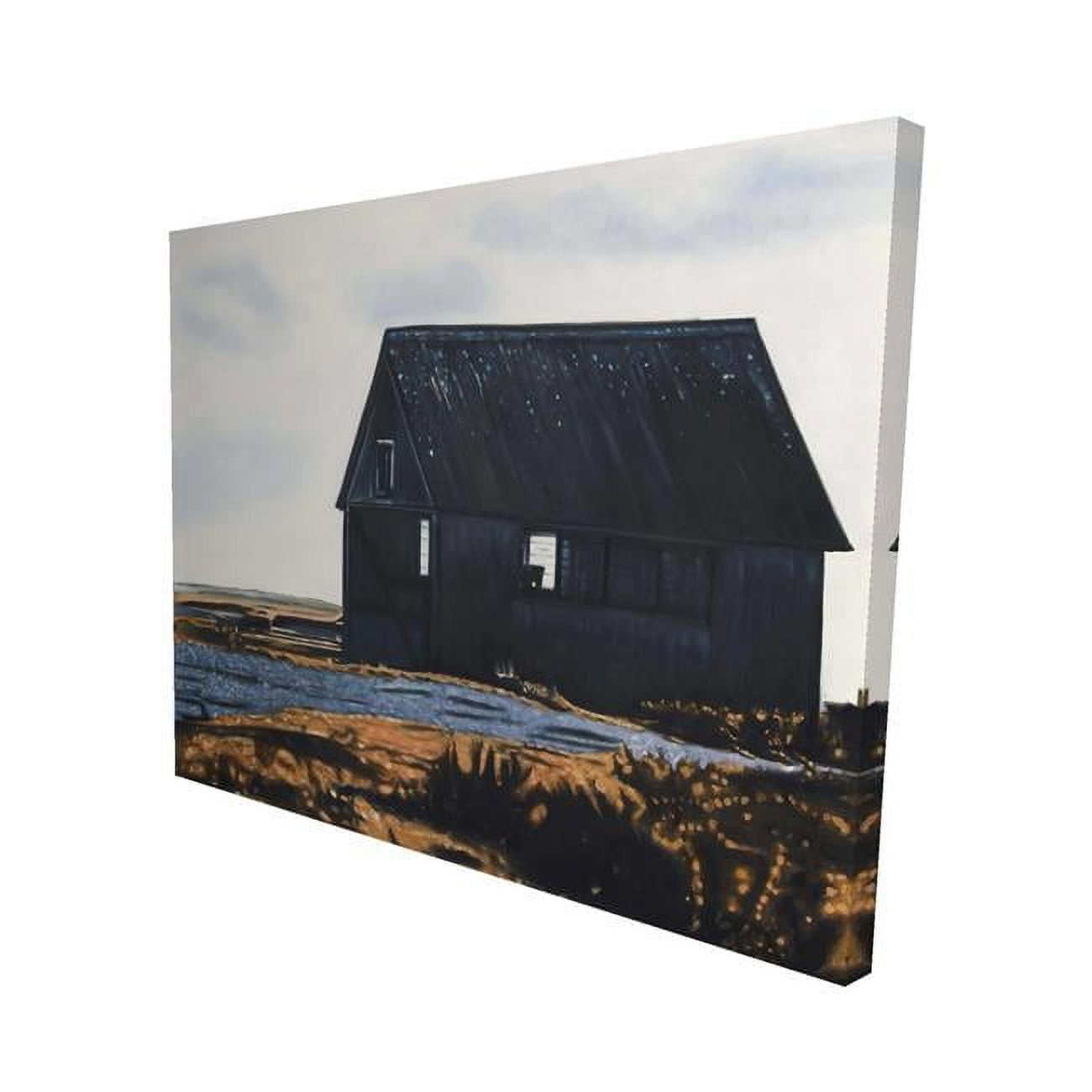 16 x 20 in. Abandoned Barn-Print on Canvas