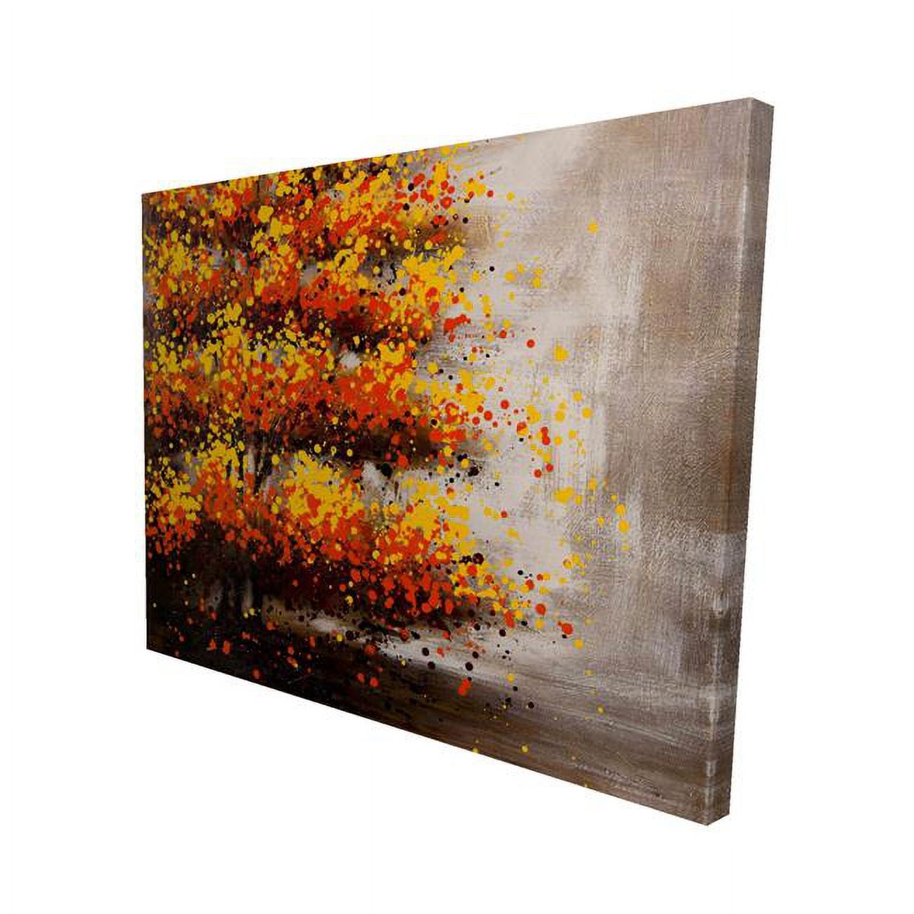 16 x 20 in. Dotted Tree-Print on Canvas