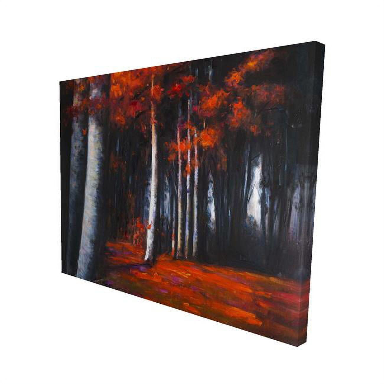 16 x 20 in. Mysterious Forest-Print on Canvas