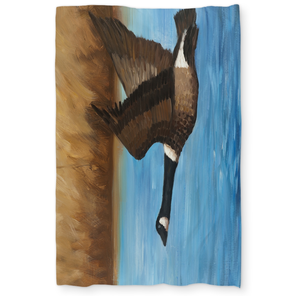 C1DCTSW0R0KEEL Canada Goose Man Cave Bird Twin Size Duvet Cover - Home Decor