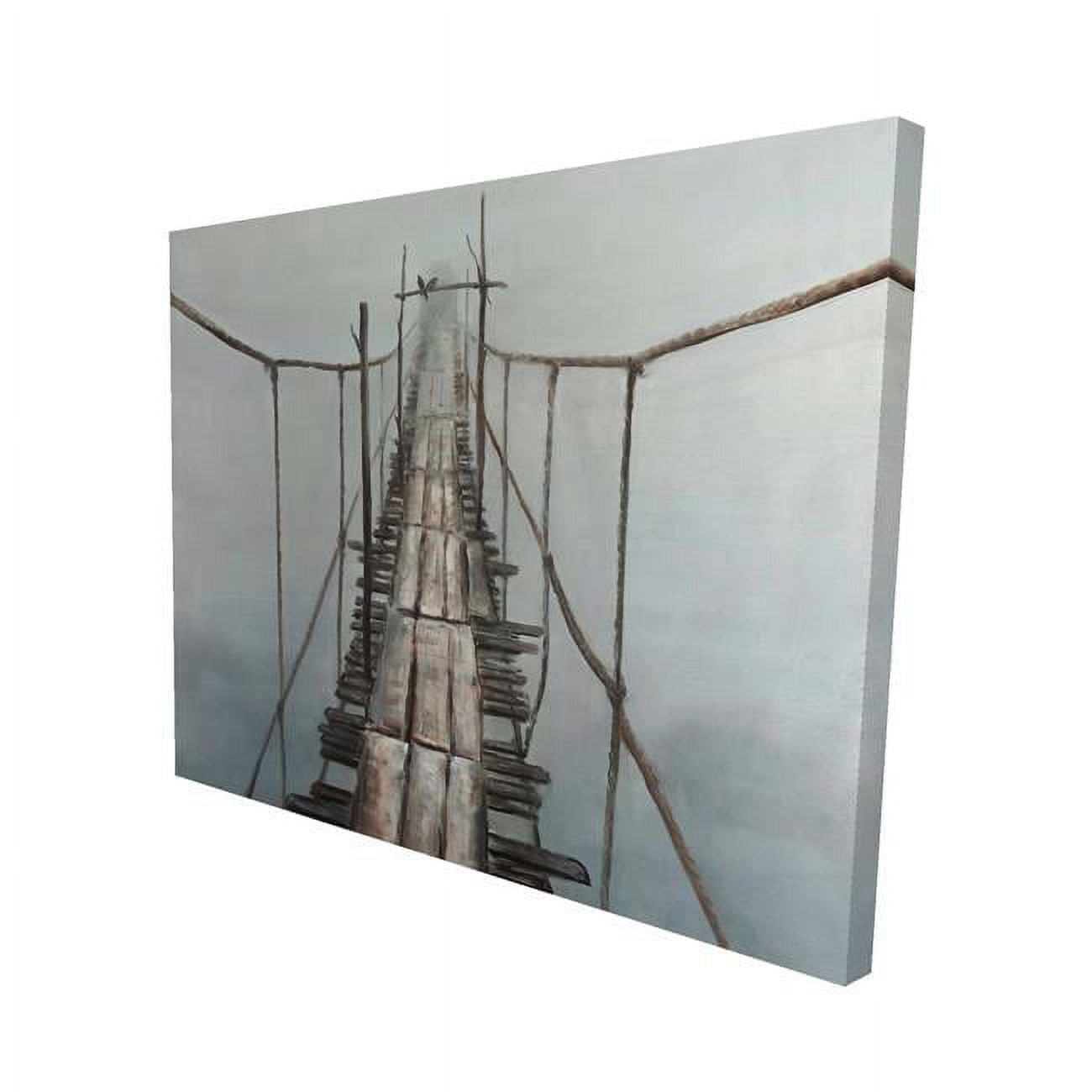 16 x 20 in. Old Abandoned Bridge-Print on Canvas