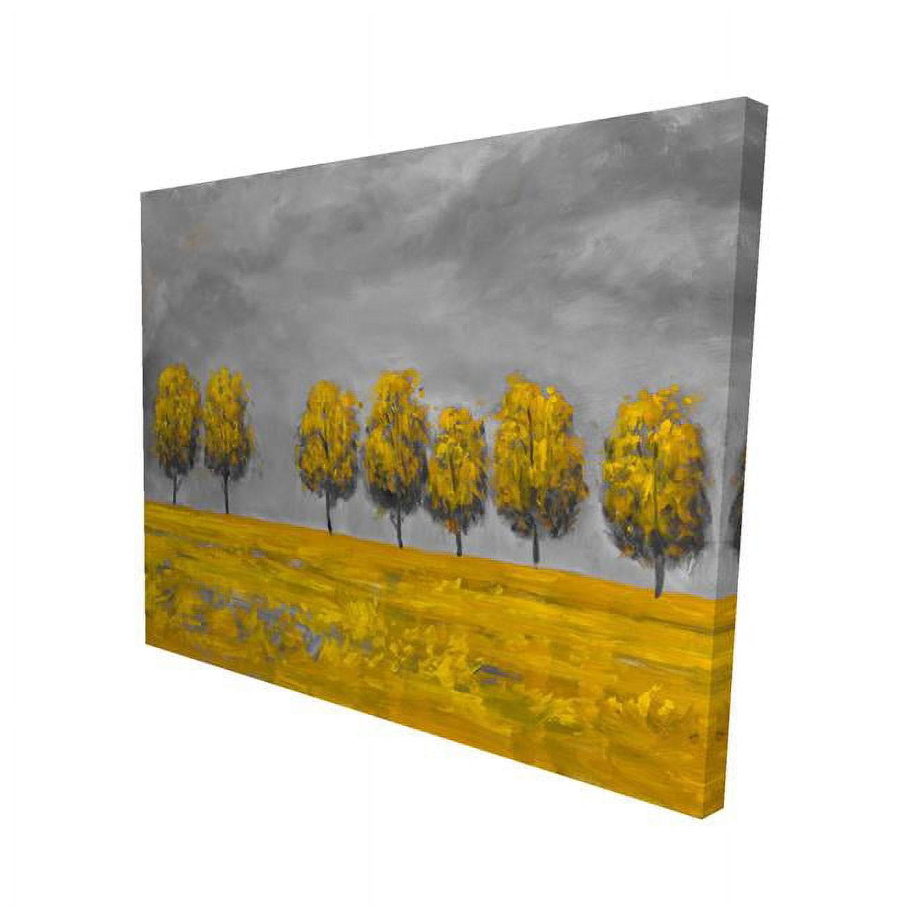16 x 20 in. Trees In A Field-Print on Canvas
