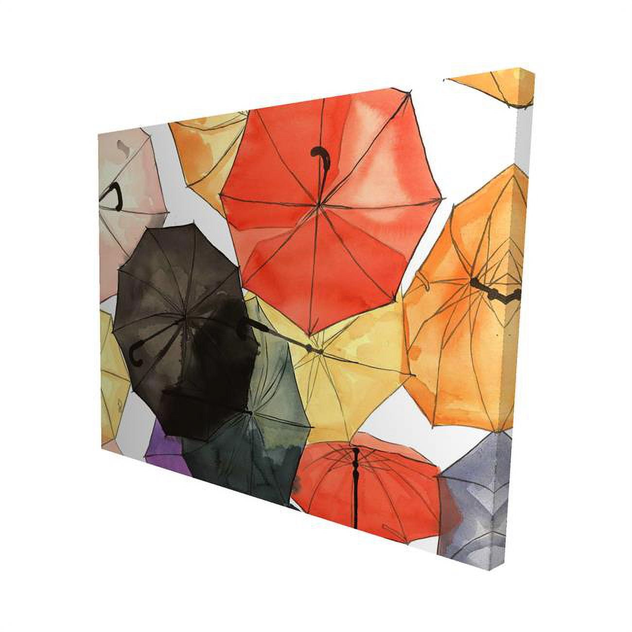 16 x 20 in. Suspended Umbrellas-Print on Canvas