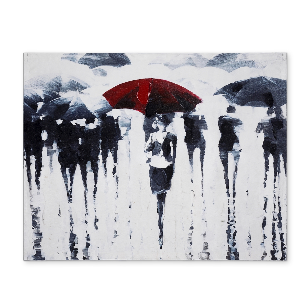 Picture of Begin Home Decor CPPM1418F2GC3Z 14 x 18 in. Figurative Modern Blue Placemat - Abstract Silhouettes Design