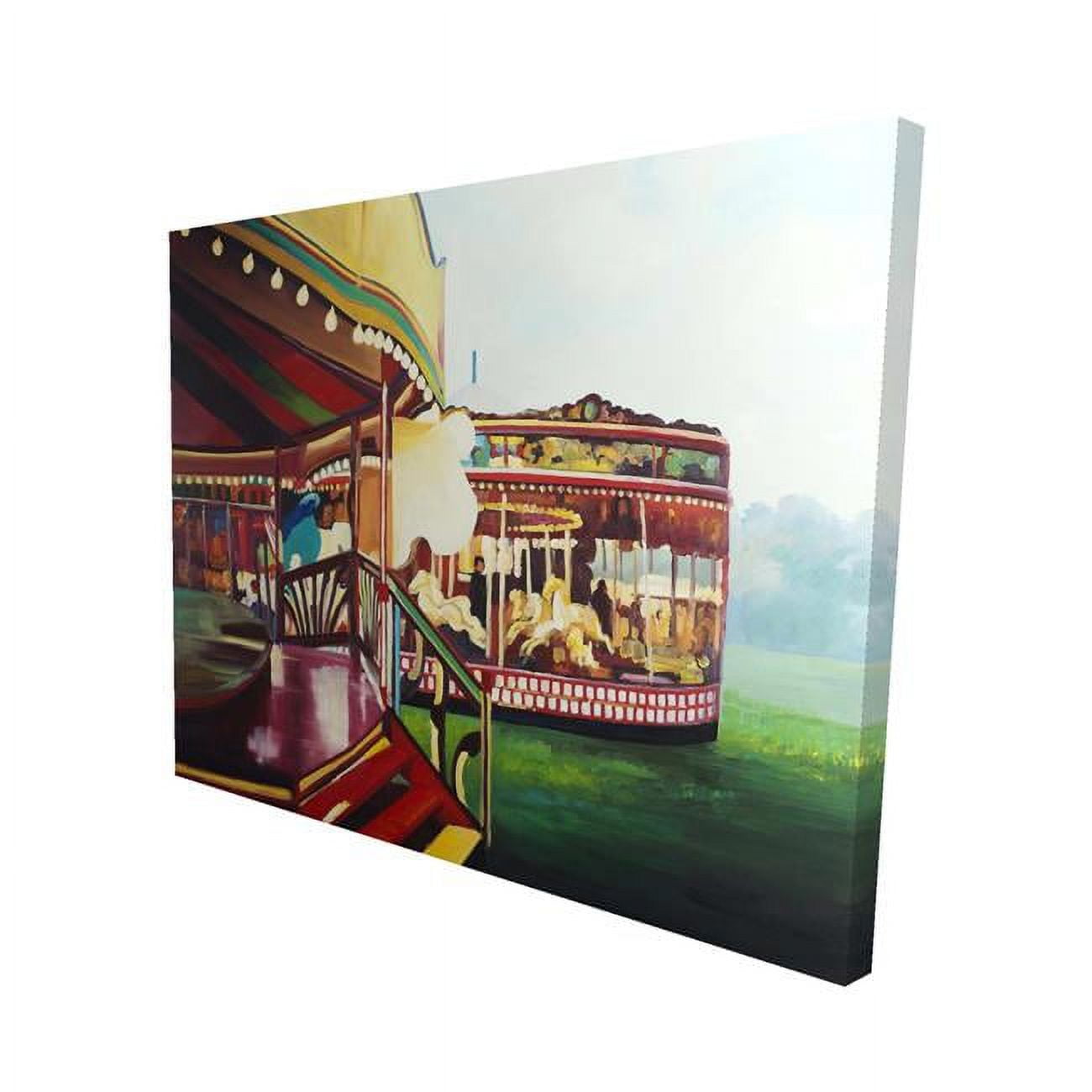 16 x 20 in. Carousel In A Carnaval-Print on Canvas