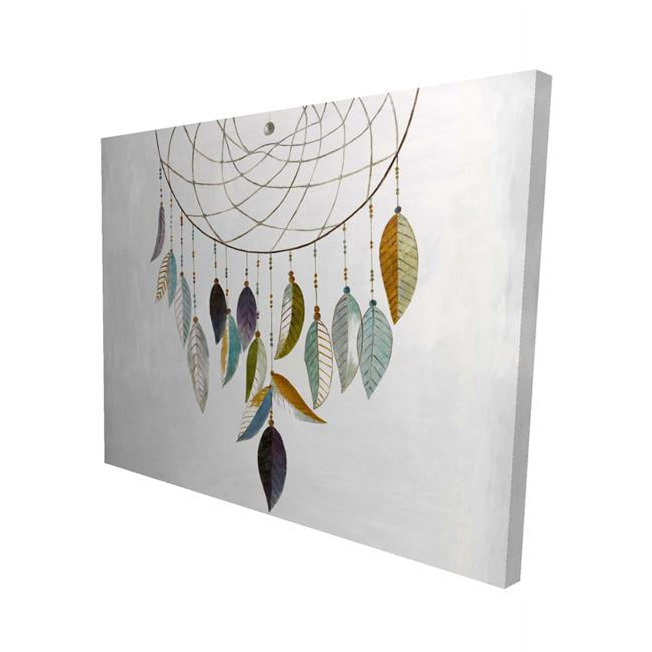 16 x 20 in. Dreamcatcher with Feathers-Print on Canvas