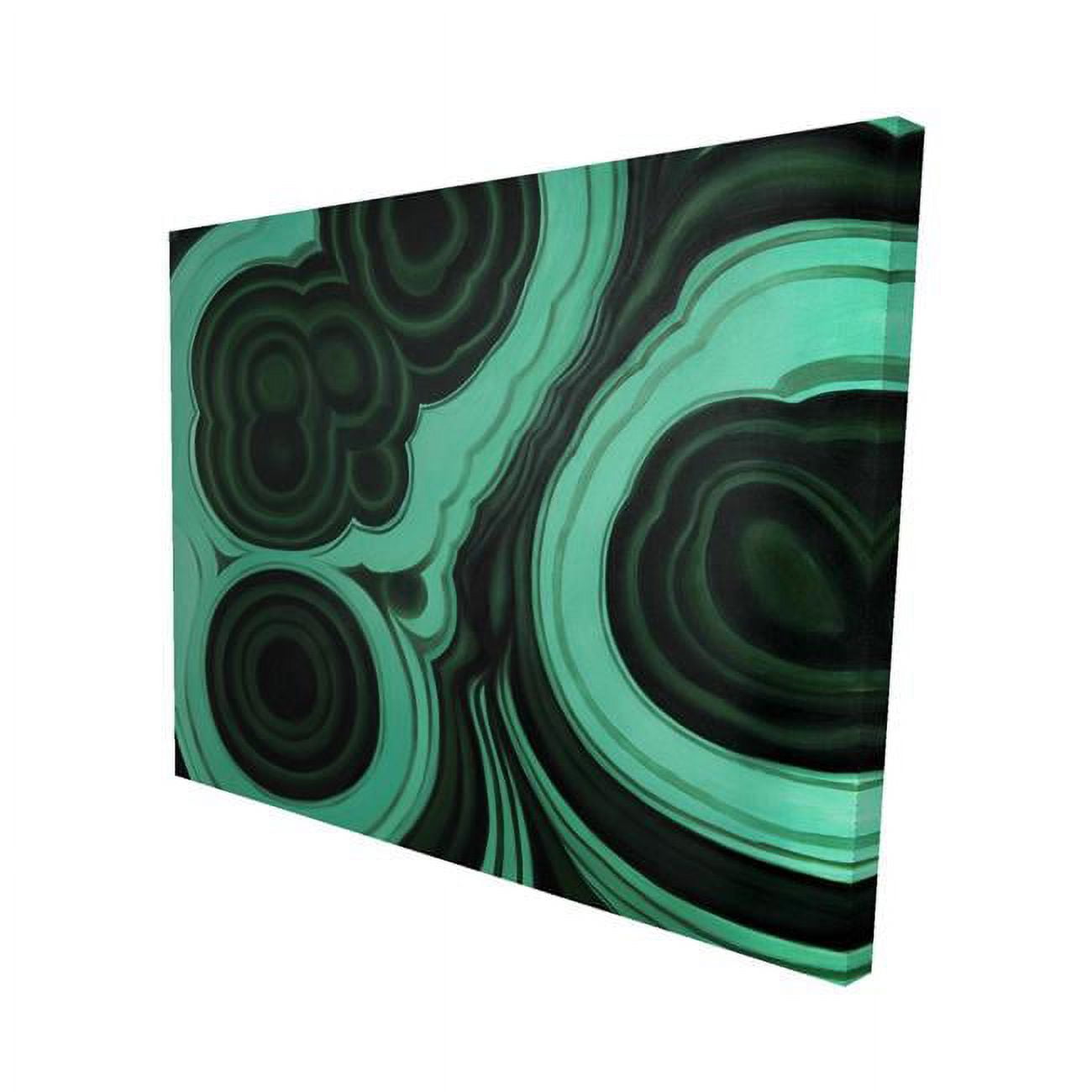 16 x 20 in. Malachite Stone-Print on Canvas