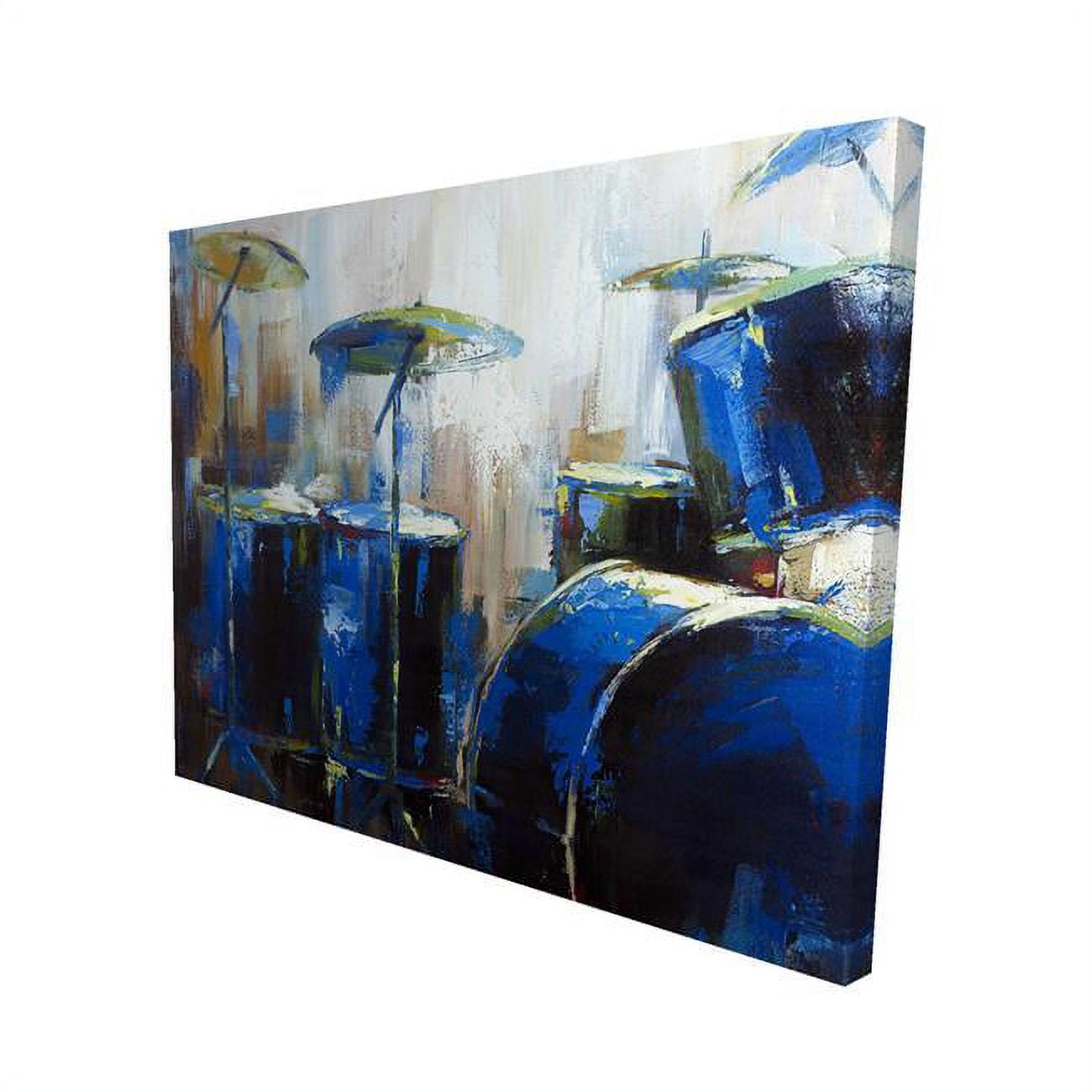 16 x 20 in. Asbtract Drums-Print on Canvas