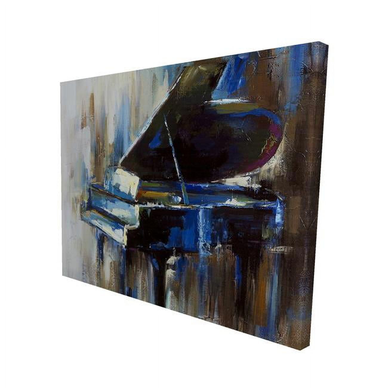 16 x 20 in. Abstract Grand Piano-Print on Canvas