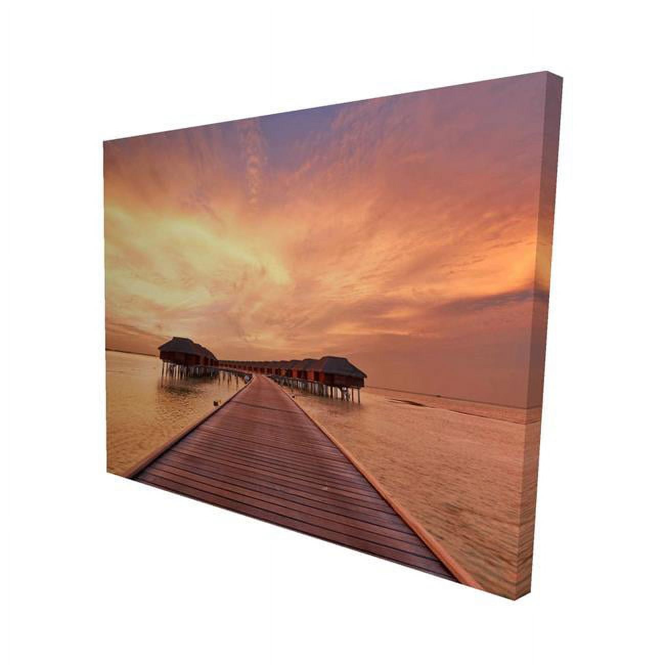 16 x 20 in. Sea Villas-Print on Canvas