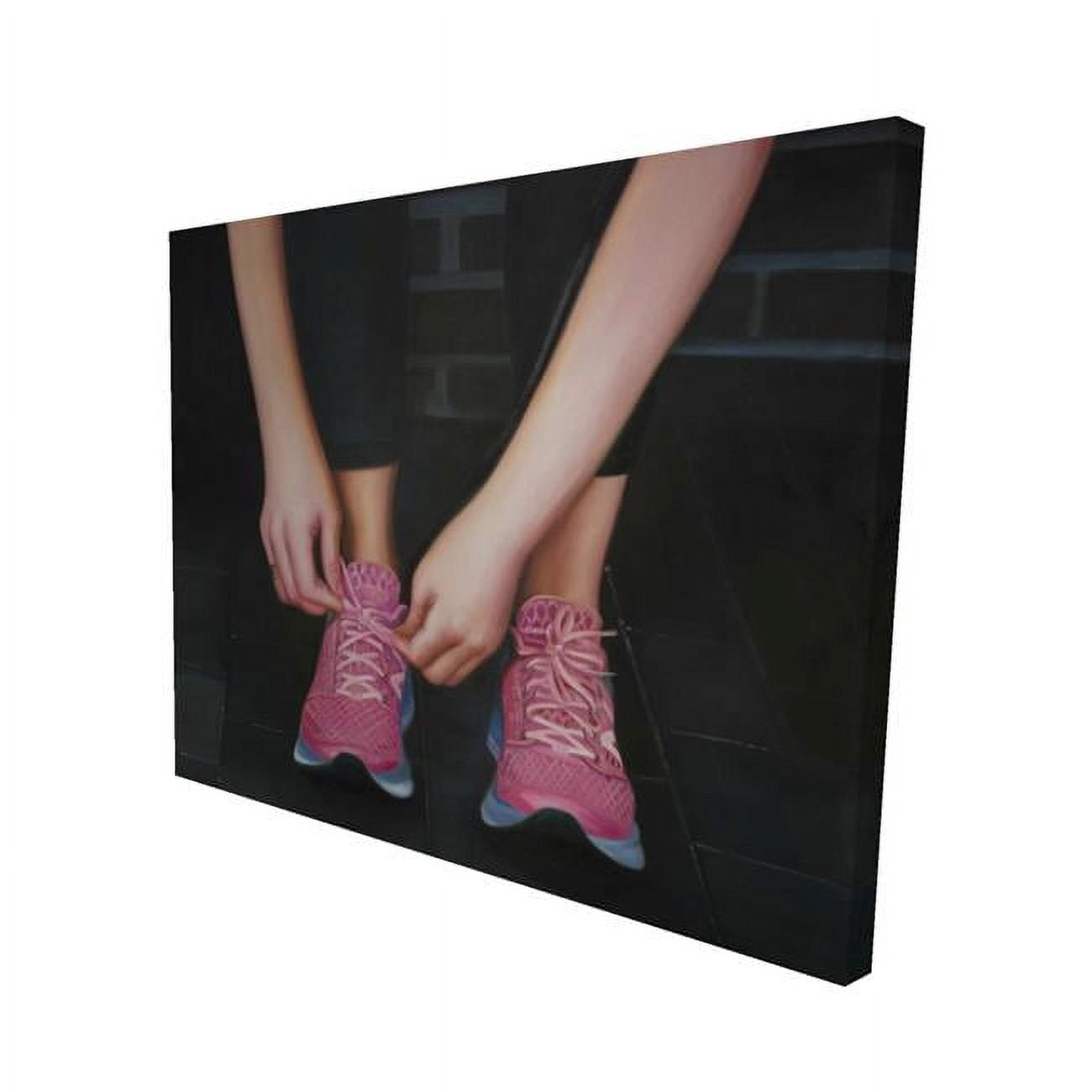 16 x 20 in. Ready for the Race-Print on Canvas