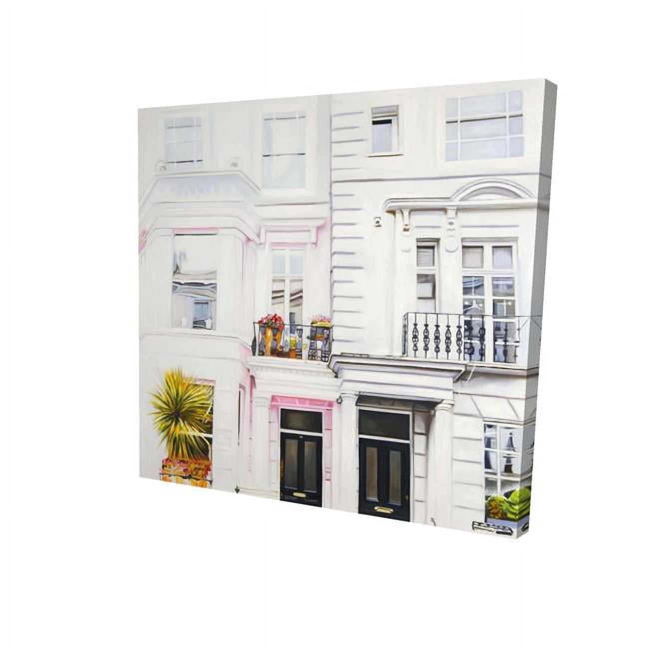 32 x 32 in. West Coast Houses-Print on Canvas
