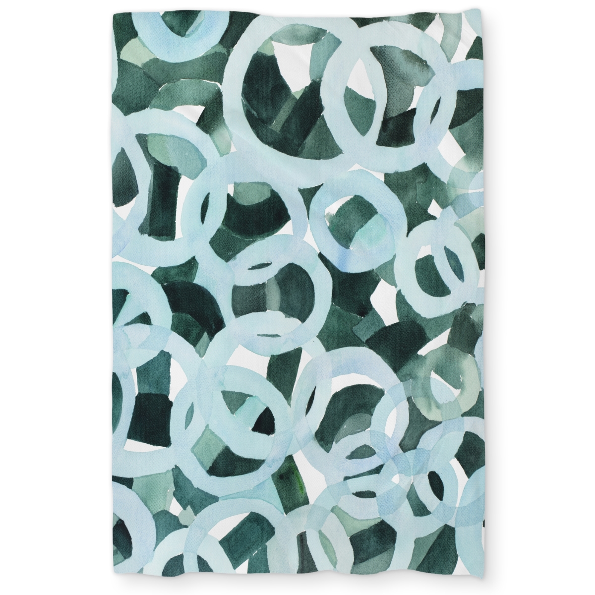 C1DCTXLWCRIIW8 Abstract Circles - Abstract Bathroom Twin Size Extra Long Duvet Cover for Home Decor