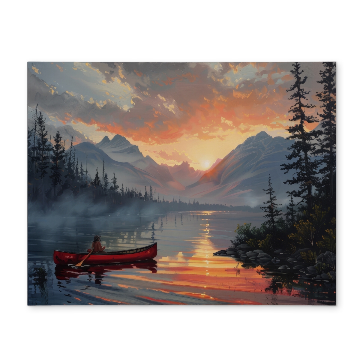 Picture of Begin Home Decor CPPM14180XLMW3 14 x 18 in. Calm Lake Blue Polyester Placemat - Home Decor Dining Accessory