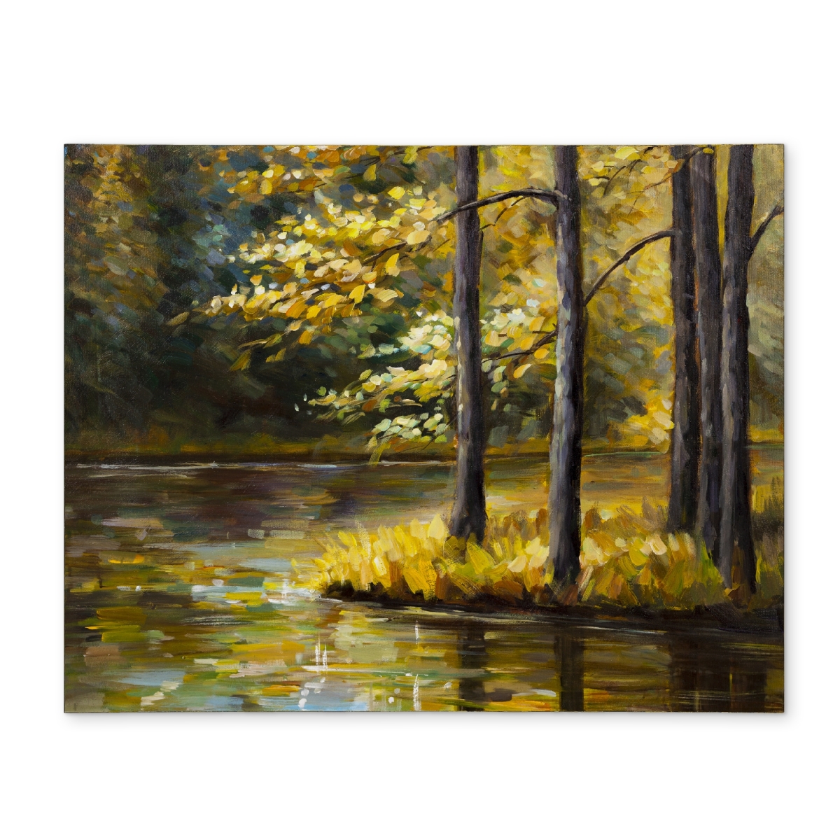 CPPM1418XVYEBQ 14 x 18 in. Fall Landscape Bedroom Placemat - Contemporary Home Decor