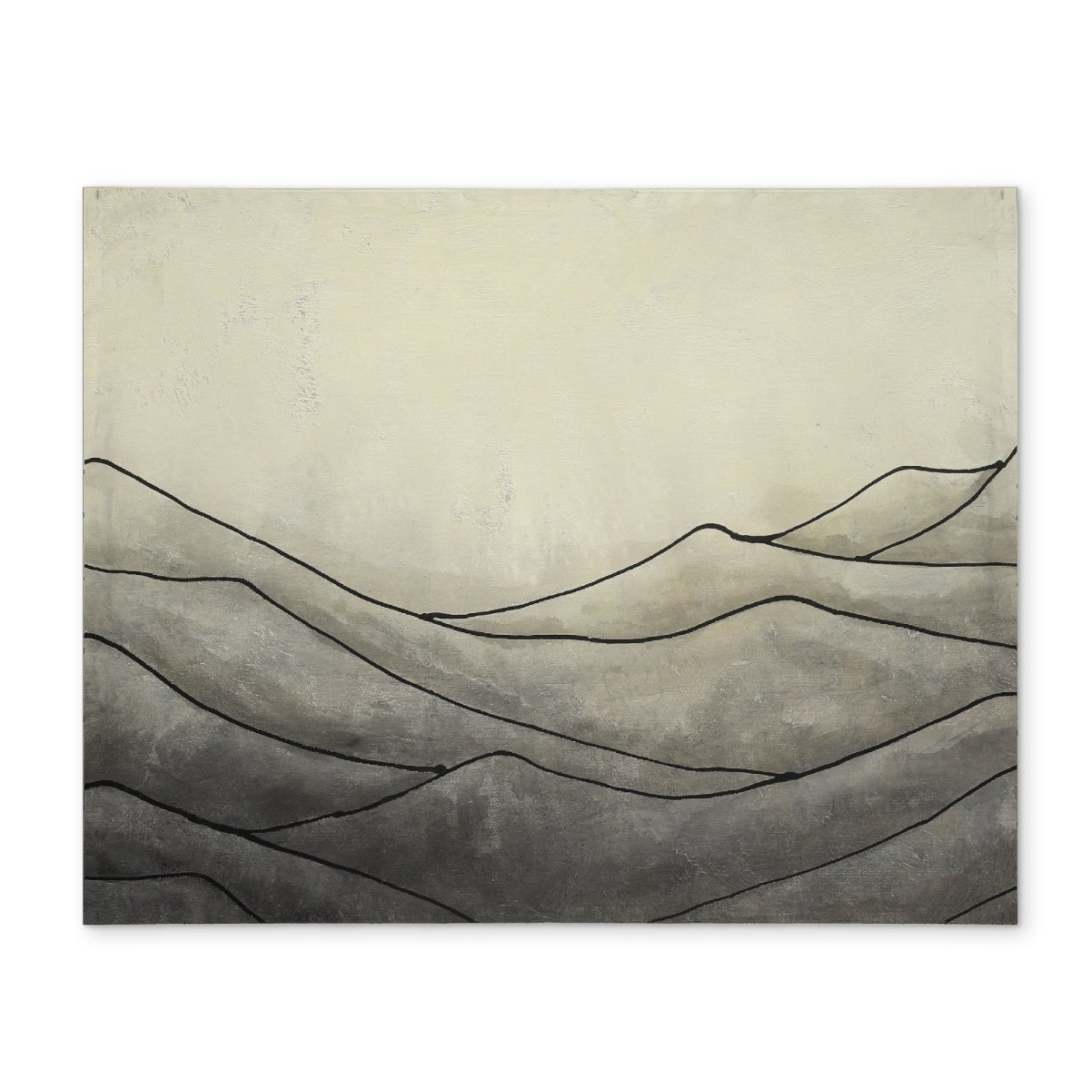 Picture of Begin Home Decor CPPM1418AC3XX0 14 x 18 in. Contemporary Mountains Brown Polyester Placemat - Home Decor