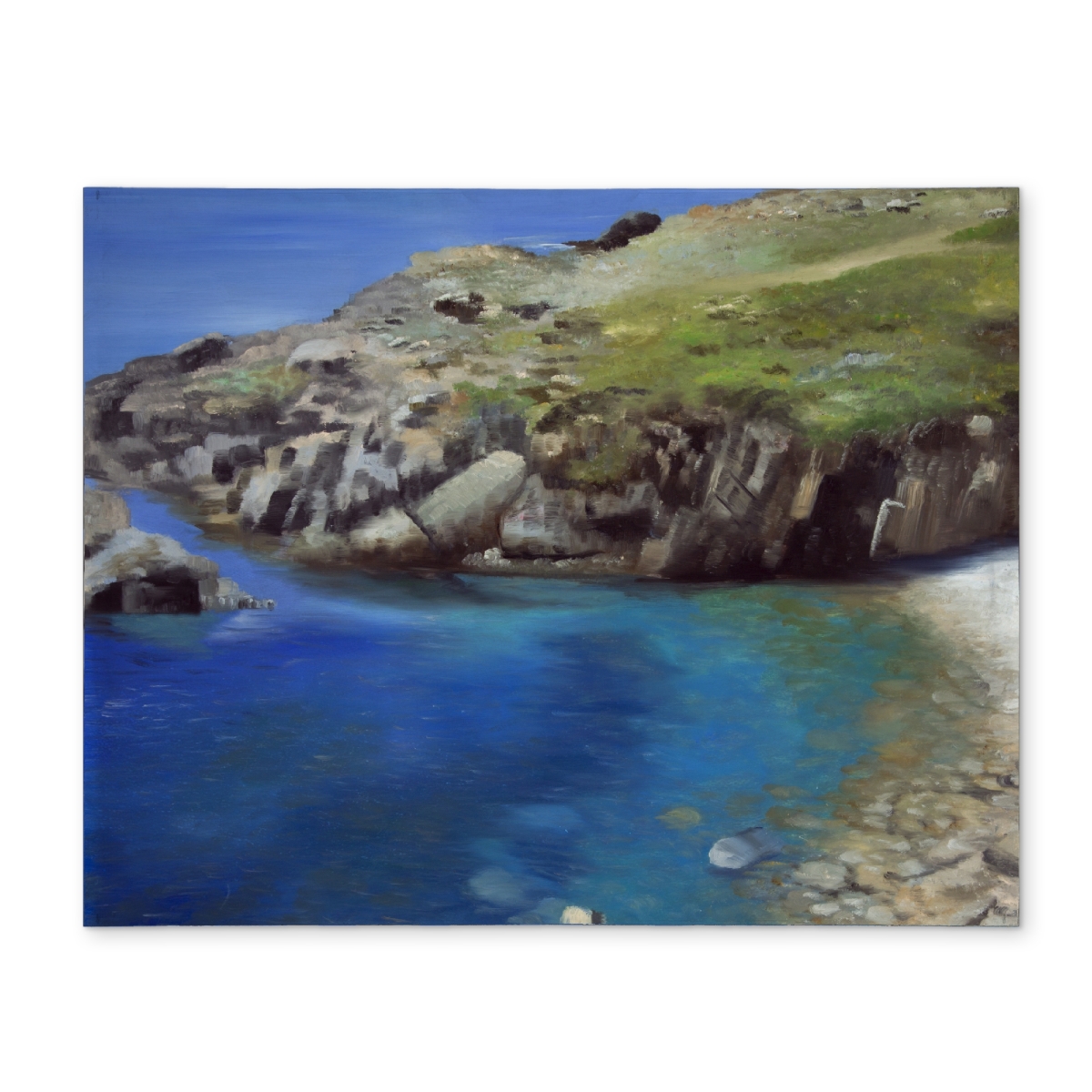 Picture of Begin Home Decor CPPM1418R4MVXY 14 x 18 in. Spanish Coast Bedroom Placemat - Marine Decor Polyester