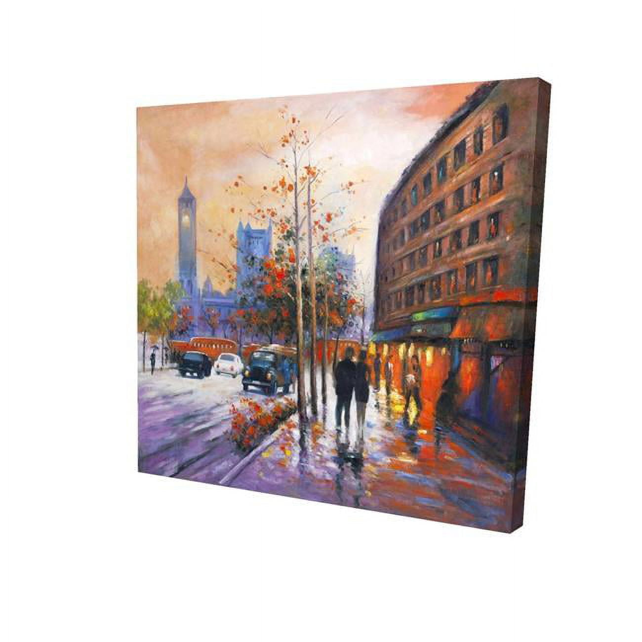 32 x 32 in. City by Fall-Print on Canvas