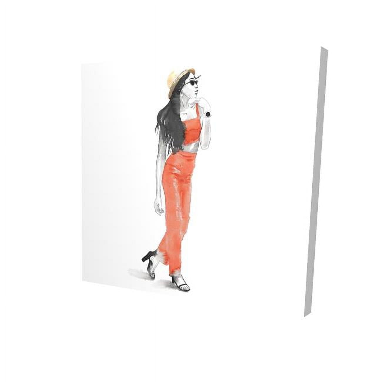 16 x 16 in. Strike The Pose-Print on Canvas