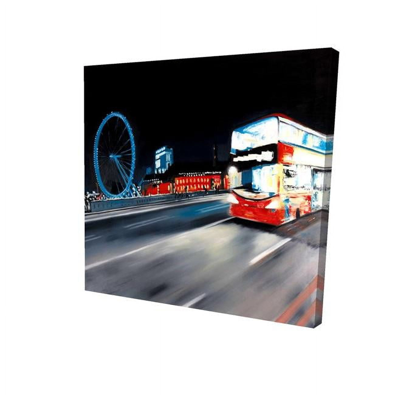 32 x 32 in. Bus Travel by Night-Print on Canvas