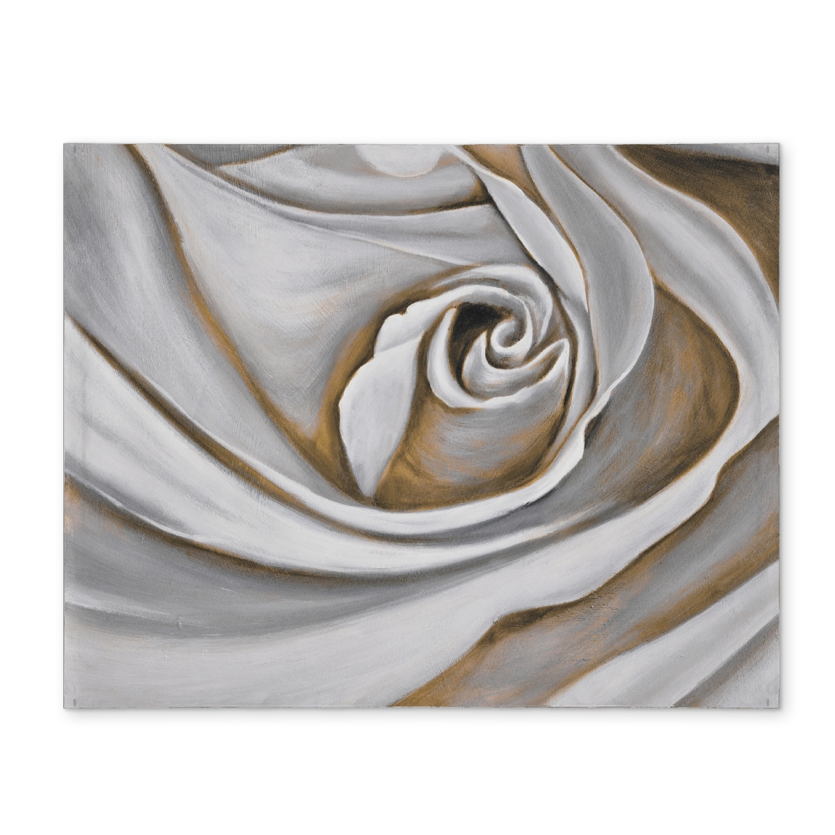 Picture of Begin Home Decor CPPM14189C1OVF 14 x 18 in. White Rose Closeup Placemat - Contemporary Floral Home Decor
