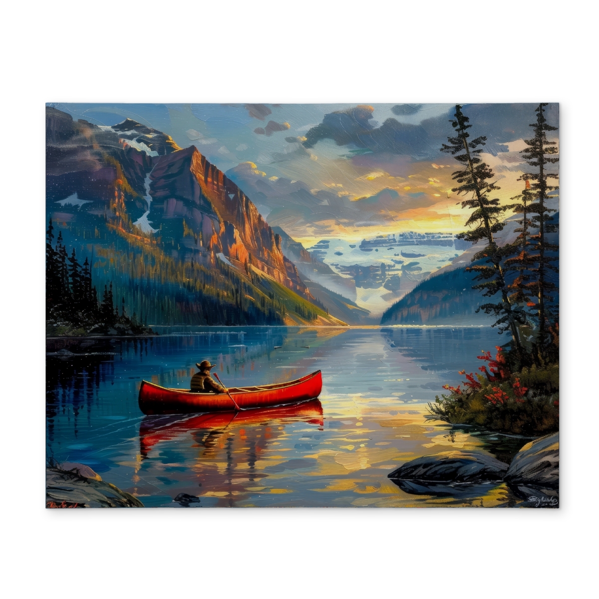 Picture of Begin Home Decor CPPM1418TFLG1D 14 x 18 in. Blue Polyester Placemat - Peace of Mind - Home Decor Essential