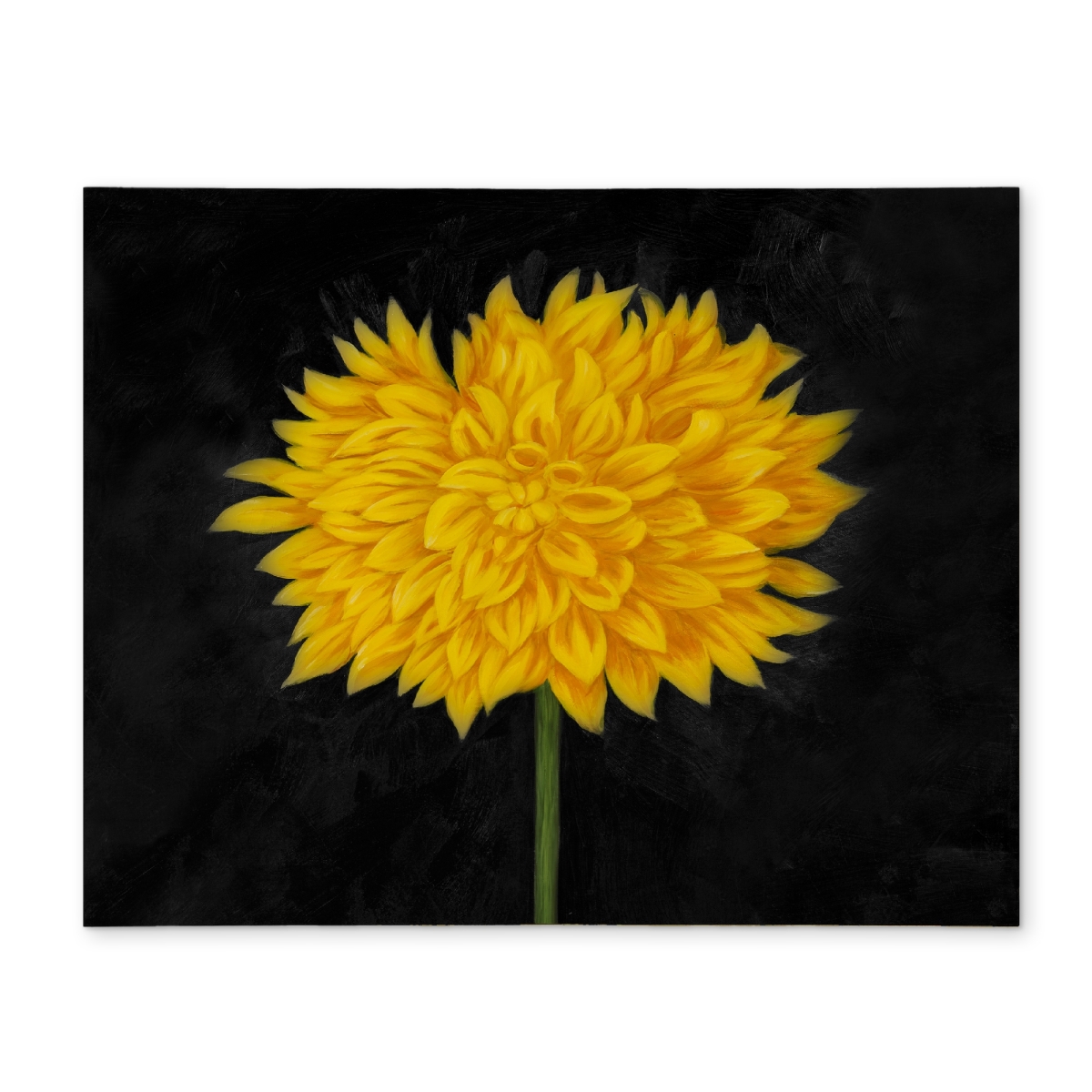 Picture of Begin Home Decor CPPM1418P30MYV 14 x 18 in. Yellow Chrysanthemum Rustic Placemat - Botanical Bedroom Decor