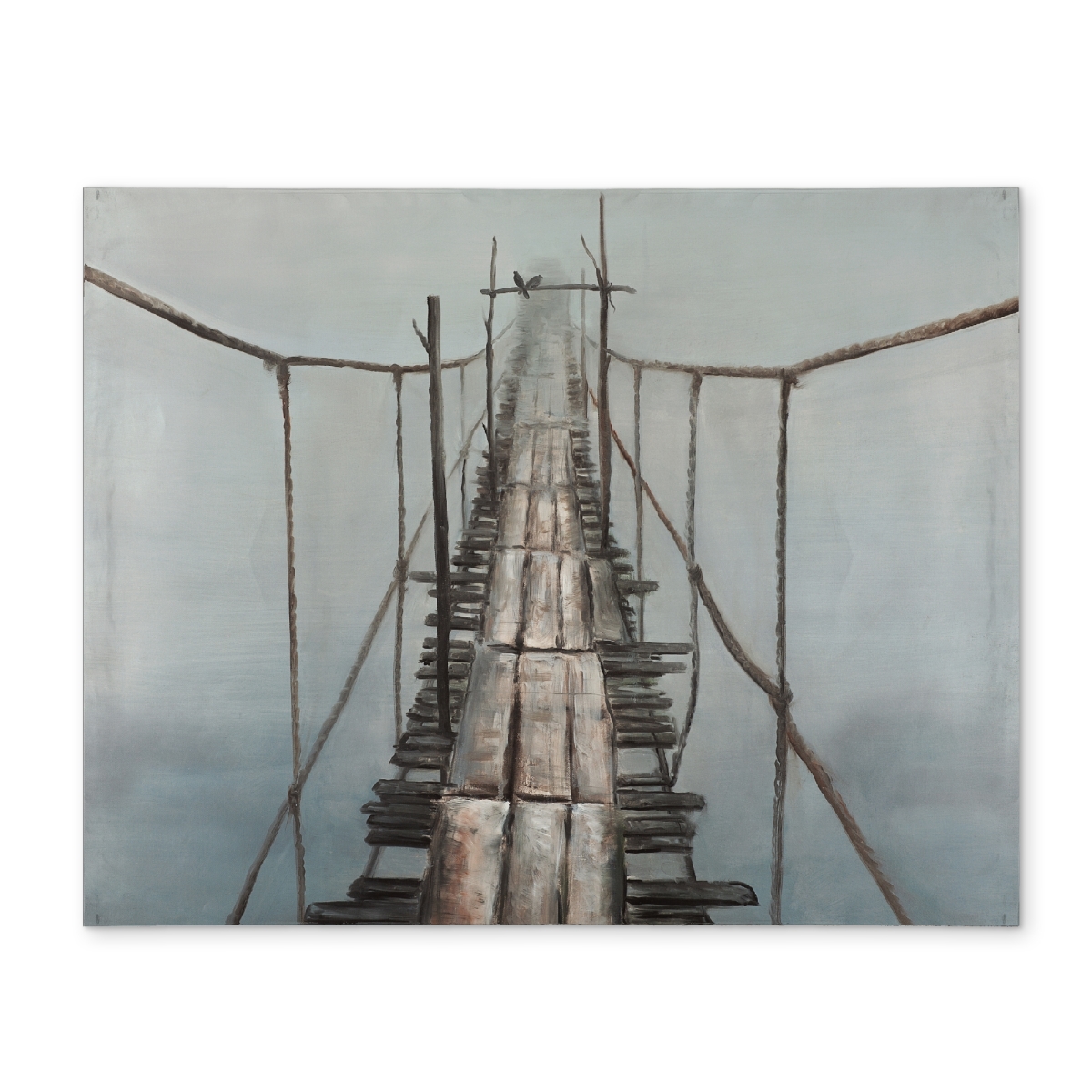 Picture of Begin Home Decor CPPM1418372LJQ 14 x 18 in. Brown Scenic Bridge Polyester Placemat - Home Decor Table Mat