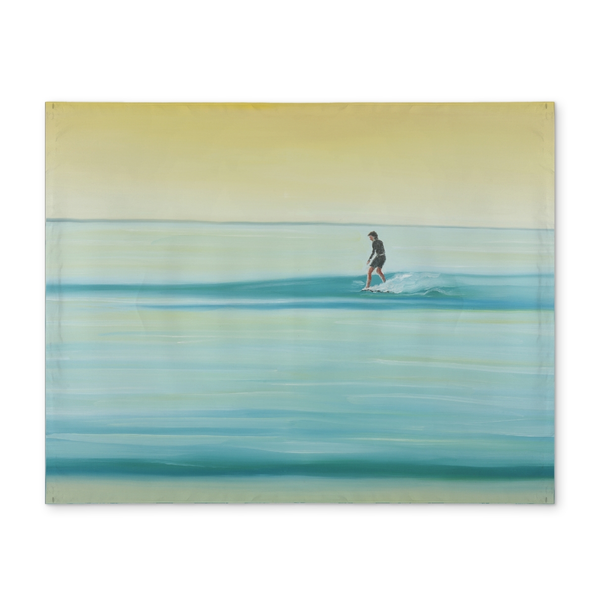 Picture of Begin Home Decor CPPM1418OBCDO0 14 x 18 in. A Surfer by Dawn Scenic Polyester Placemat - Home Decor