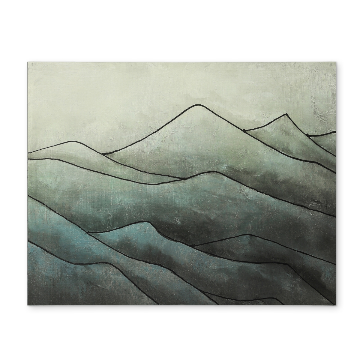 Picture of Begin Home Decor CPPM1418I4DUPW 14 x 18 in. In the Waves Abstract Bedroom Placemat - Contemporary Decor