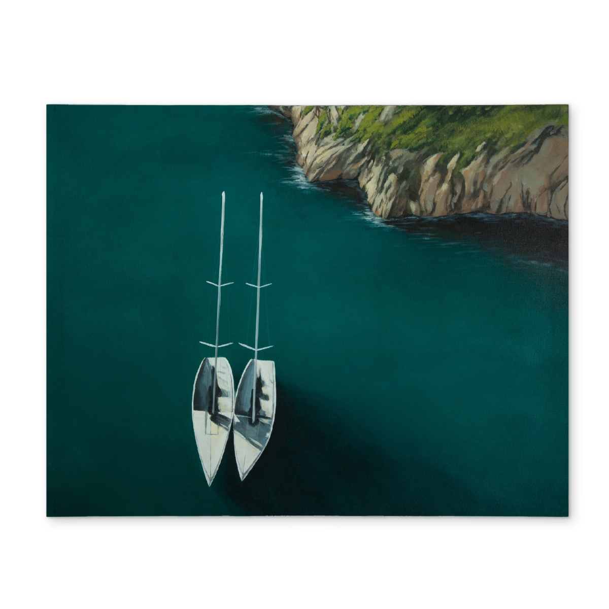 Picture of Begin Home Decor CPPM14180A68K4 14 x 18 in. Smooth Sailing Coastal Marine Placemat - Home Decor Essential