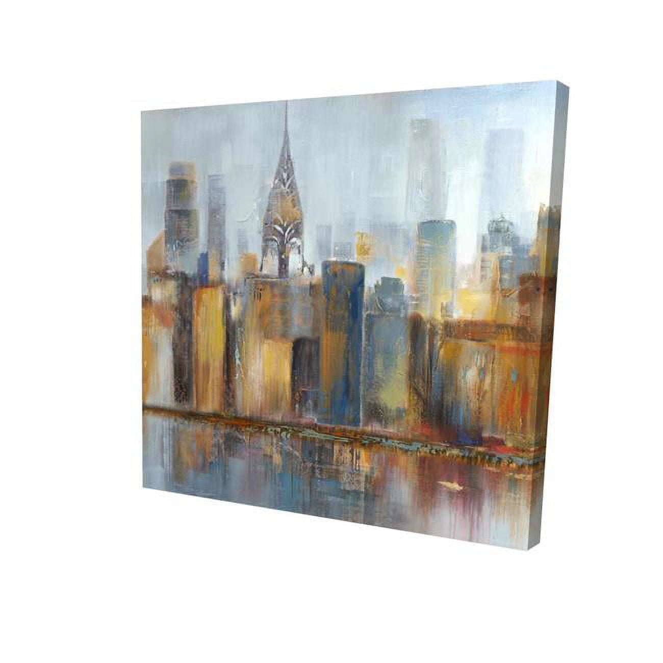 32 x 32 in. Cityscape with Chrysler Building-Print on Canvas