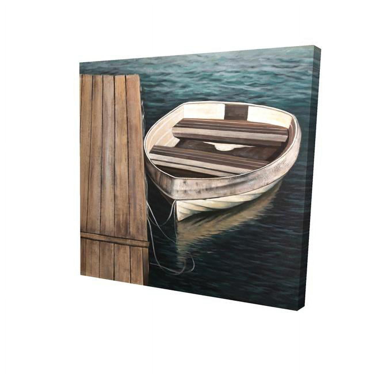 32 x 32 in. Rowboats-Print on Canvas
