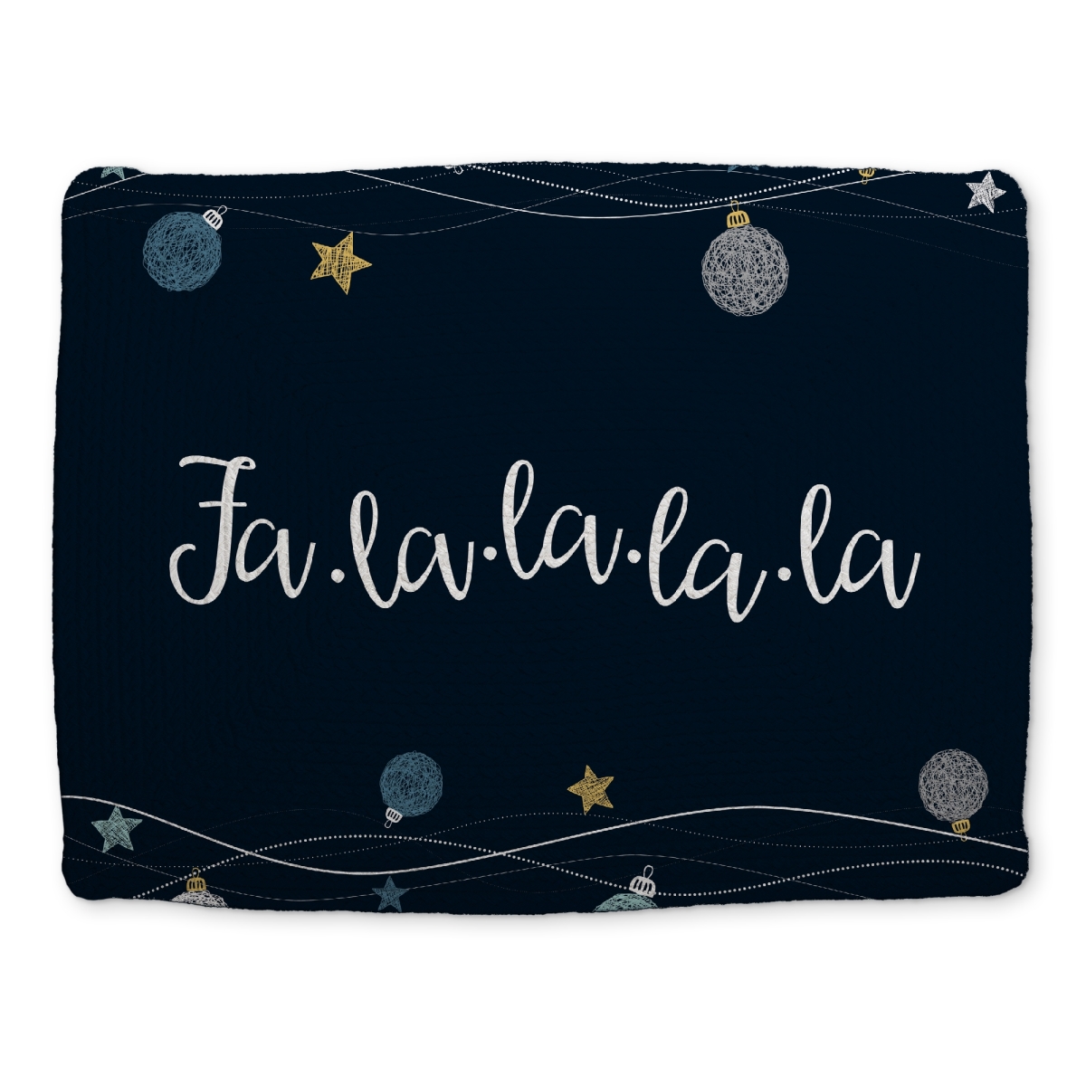 Picture of Begin Home Decor CBPM1418LO67EU 14 x 18 in. Fa-La-La-La-La Song Pattern Kitchen Placemat - Home Decor