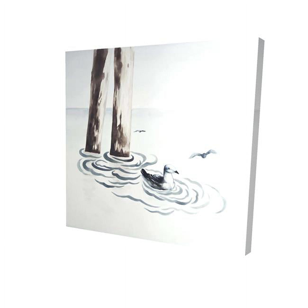 32 x 32 in. Seagull-Print on Canvas