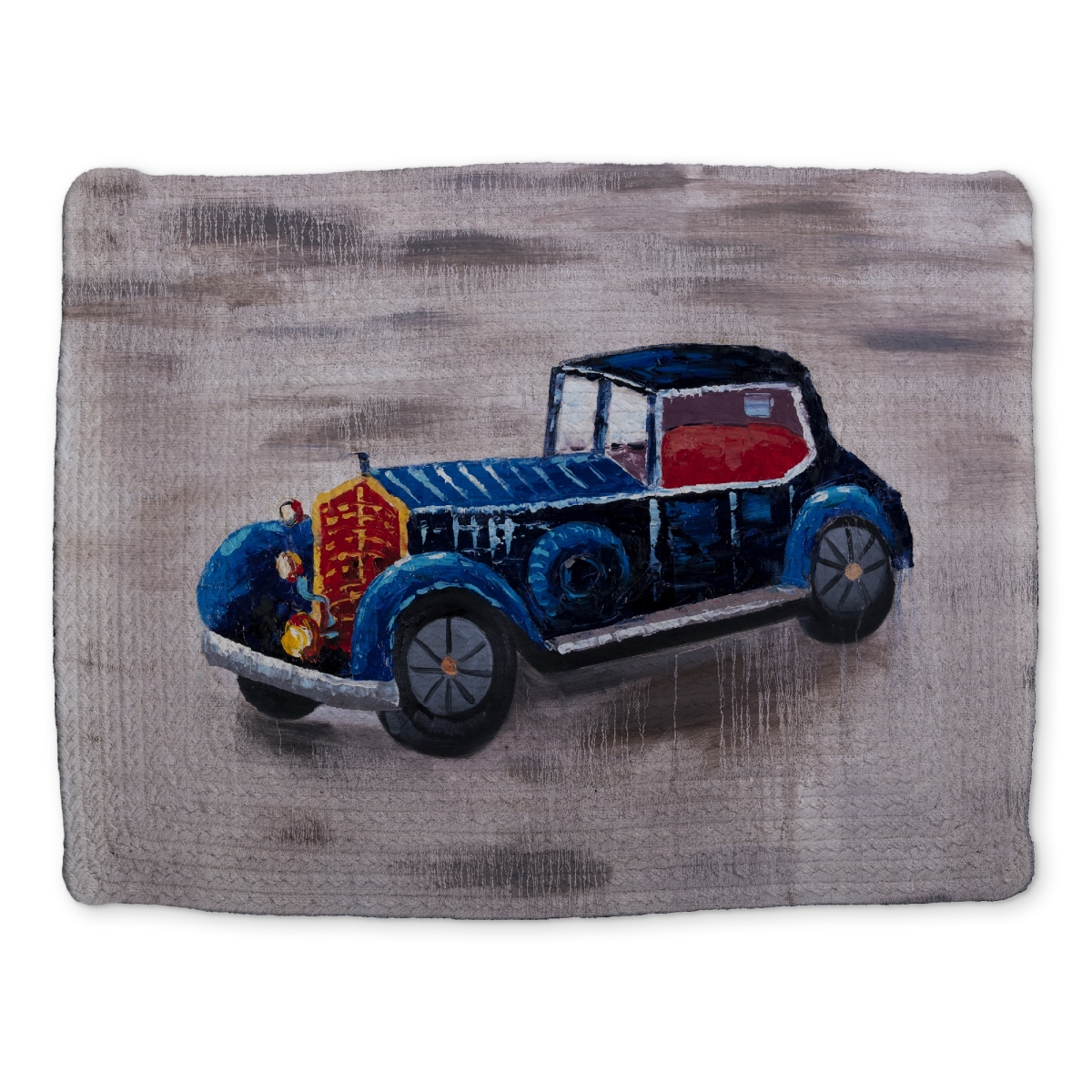 Picture of Begin Home Decor CBPM1418QI3LR4 14 x 18 in. Toy Car Bedroom Placemat - Braided Polyester Home Decor