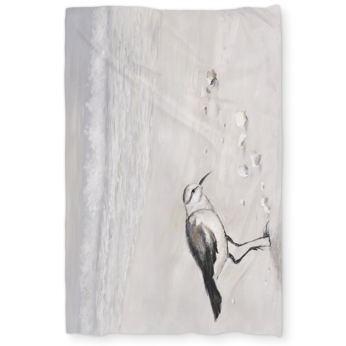 C1DCTXLWUPF0VV Semipalmated Sandpiper Bathroom Coastal Twin Size Extra Long Duvet Cover - Home Decor