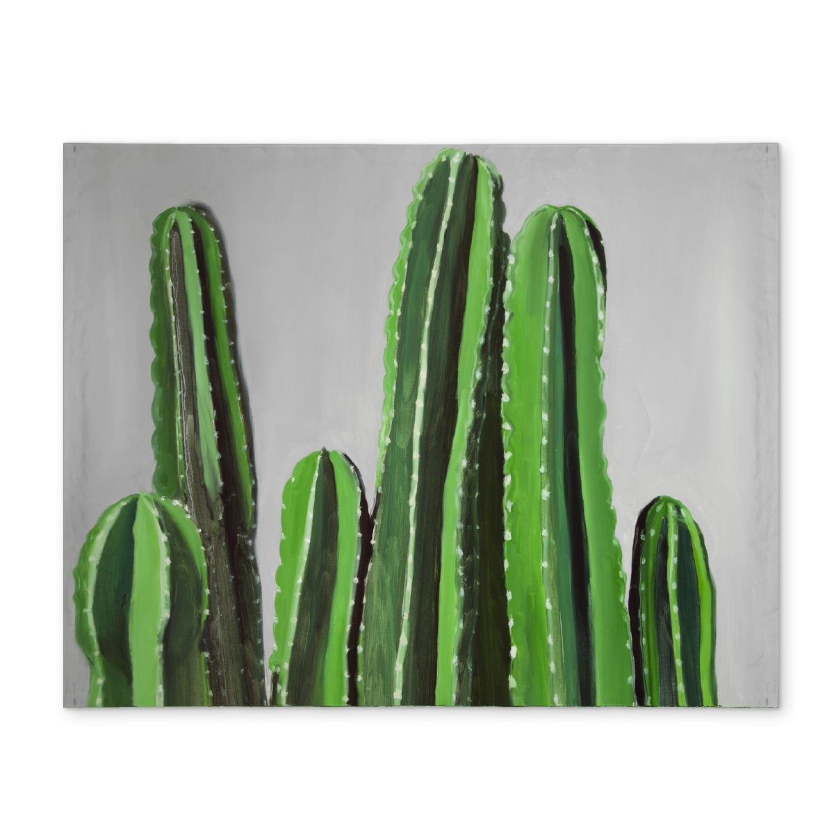 Picture of Begin Home Decor CPPM14180DSJYH 14 x 18 in. Cactus Candles Green Exotic Polyester Placemat - Home Decor