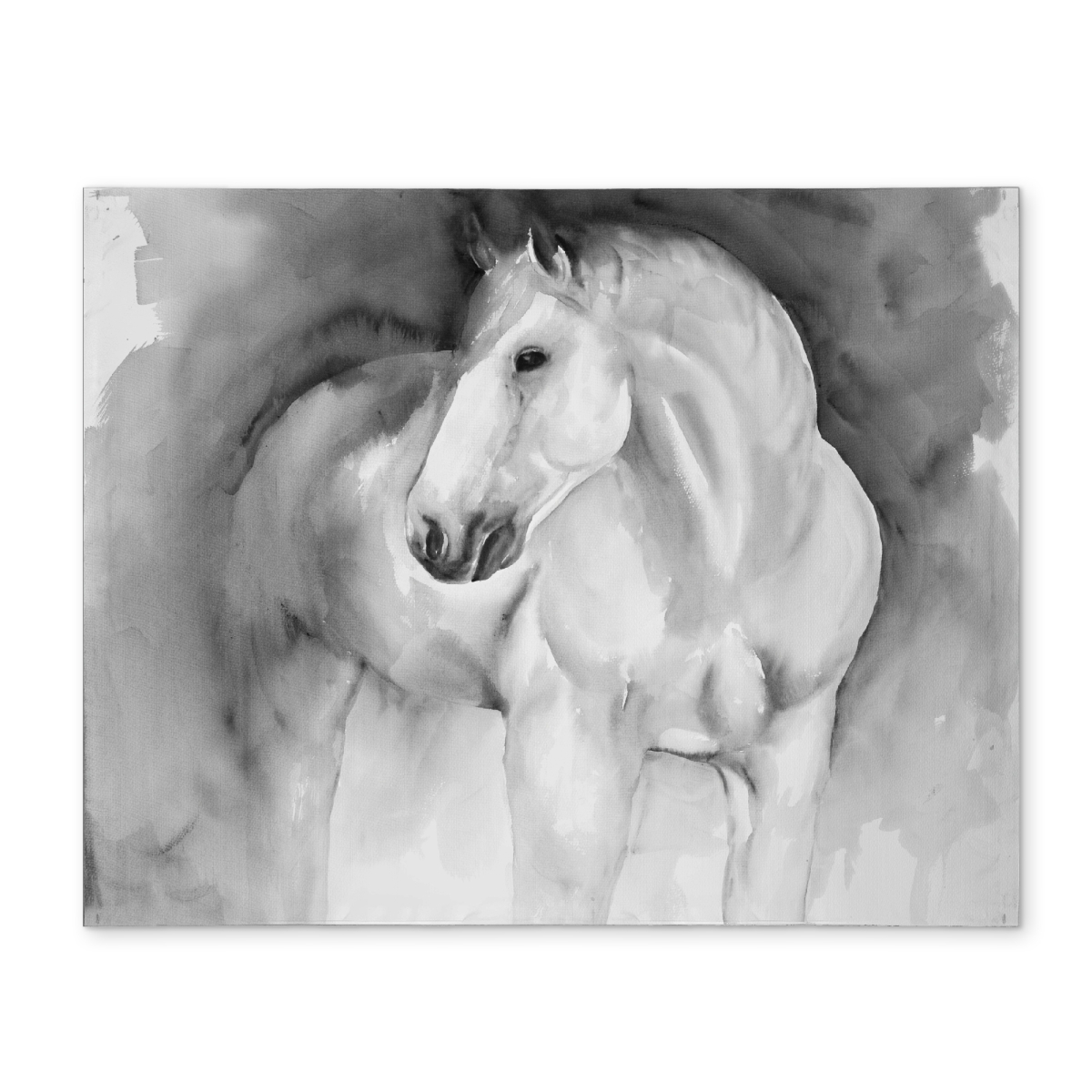 Picture of Begin Home Decor CPPM1418SM19ZR 14 x 18 in. Beauty Monochrome Farm Animals White Polyester Placemat Decor