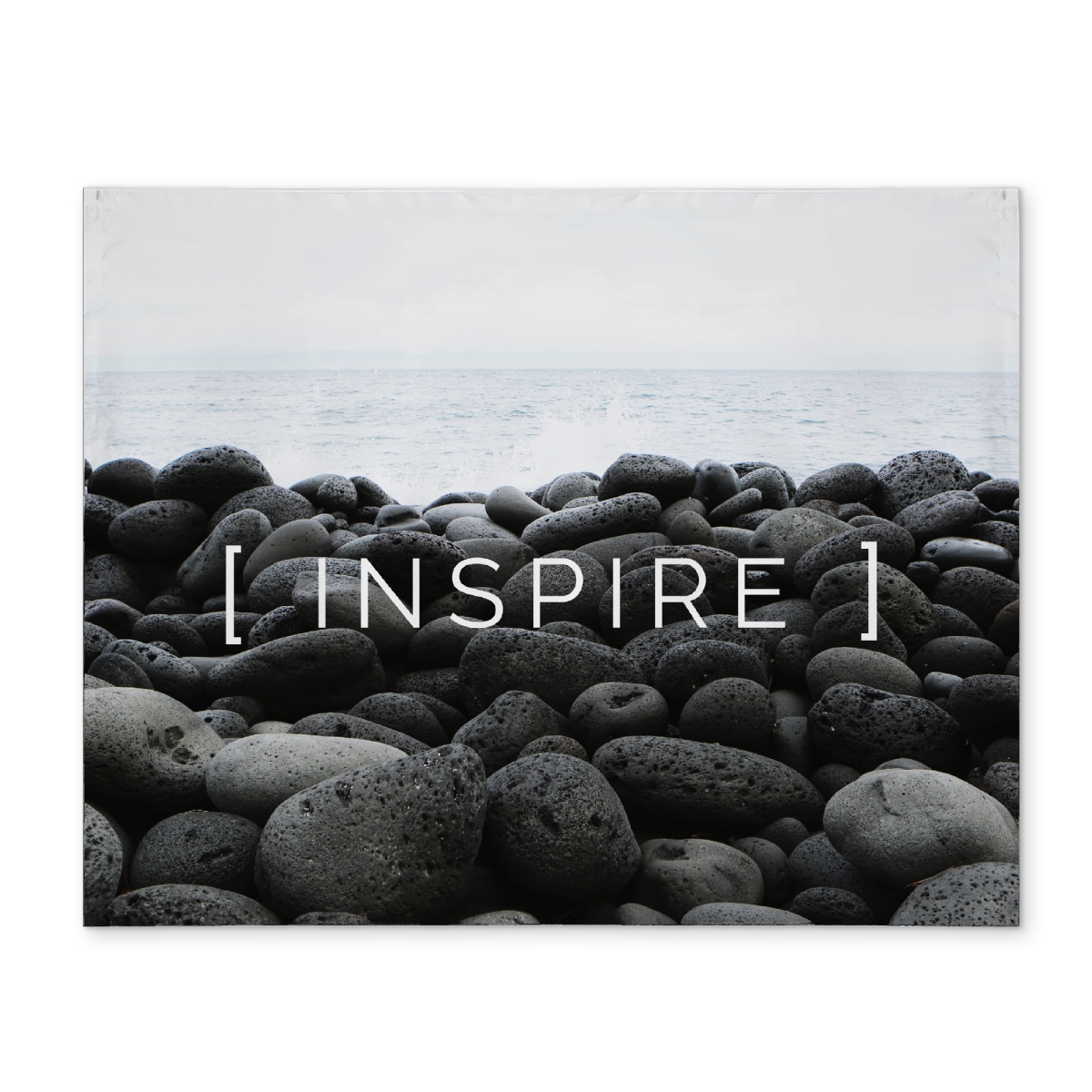 Picture of Begin Home Decor CPPM1418CTBA1I 14 x 18 in. Inspire Blue Polyester Placemat - Stylish Home Decor Accessory