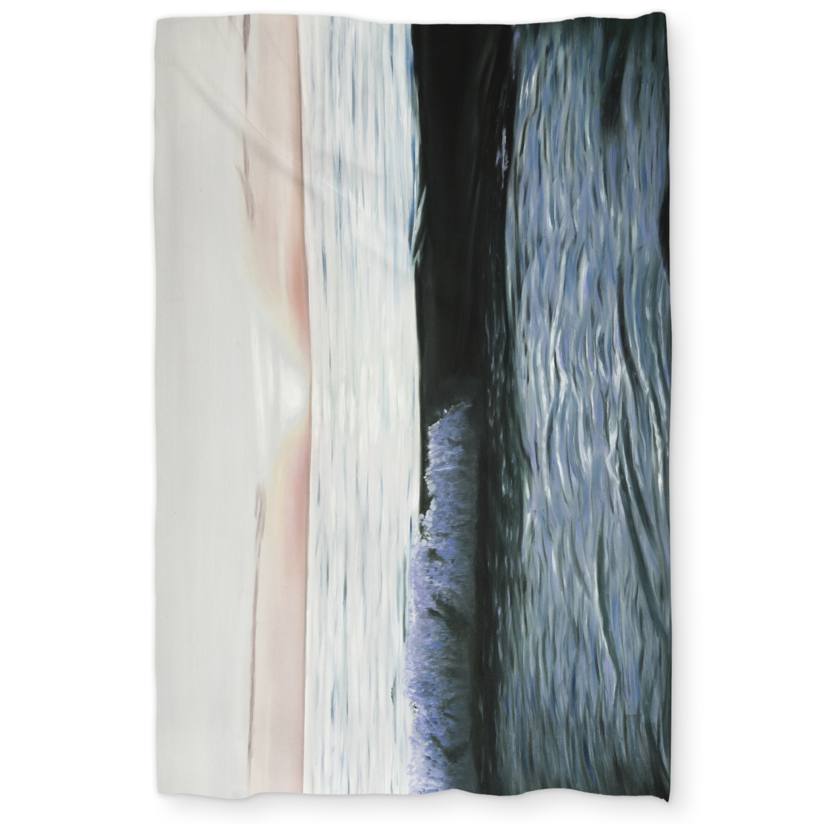 C1DCTXLWN2J5F1 Desaturated Sunset Turquoise Bathroom Twin Size Extra Long Duvet Cover - Home Decor